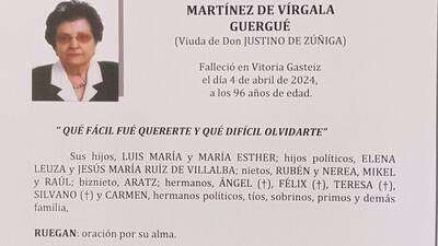 Ester Martinez De Virgala Guergue
