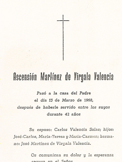 Ascensión Martínez de Vírgala Valencia