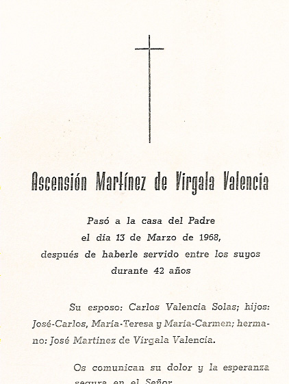 Ascensión Martínez de Vírgala Valencia