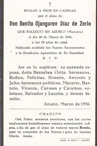 Benito Ojanguren Díaz de Zerio