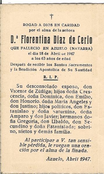 Florentina Díaz de Cerio