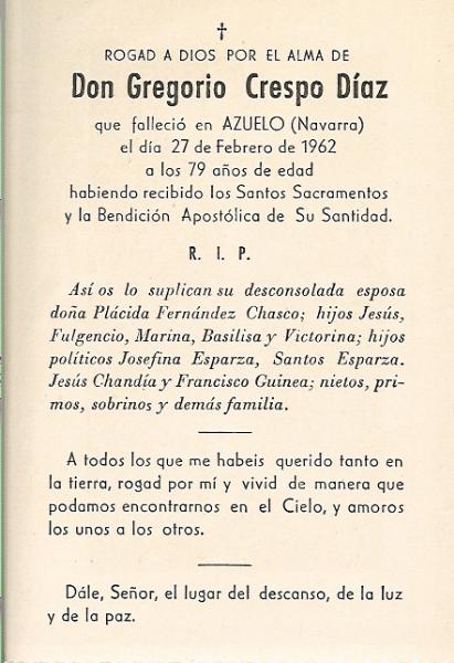 Gregorio Crespo Fernández