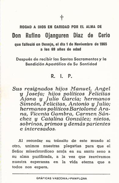Rufino Ojanguren Díaz de Cerio