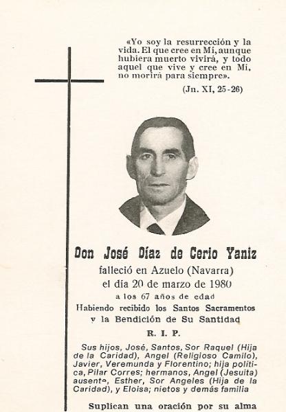 José Díaz de Cerio Yániz