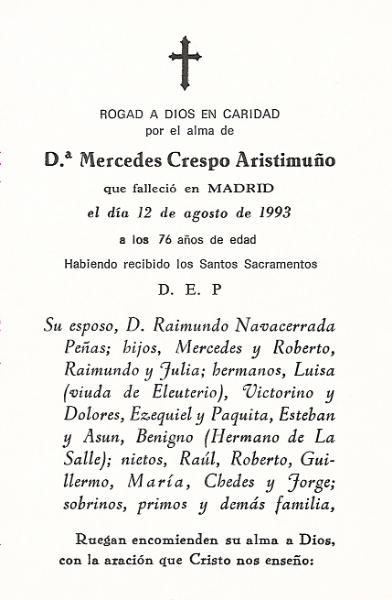 Mercedes Crespo Aristimuño