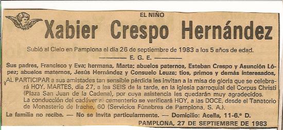 Xabier Crespo Hernández