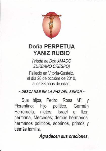 Perpe Yániz Rubio