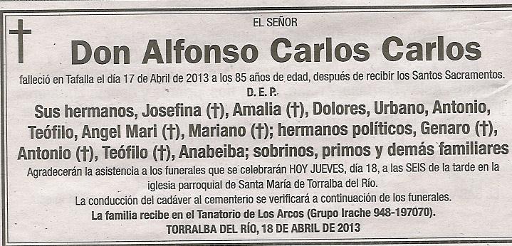 Alfonso Carlos Carlos
