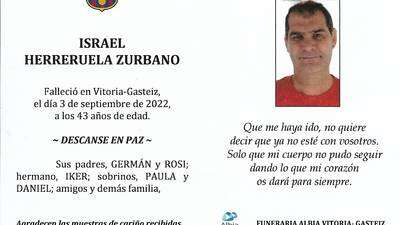 ISRAEL HERRERUELA ZURBANO