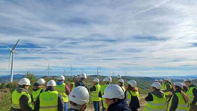 VISITA AL PARQUE EÓLICO LAS LLANAS DE CODES