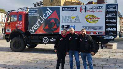 UN AZUELUCO EN EL RALLY DAKAR