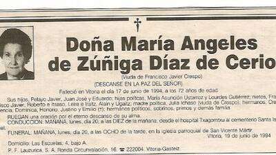 Mª Angeles de Zúñiga