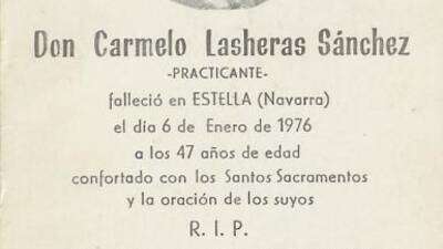 Carmelo Lasheras Sánchez