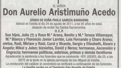 Aurelio Aristimuño Acedo