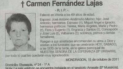 Carmen Fernández Lajas