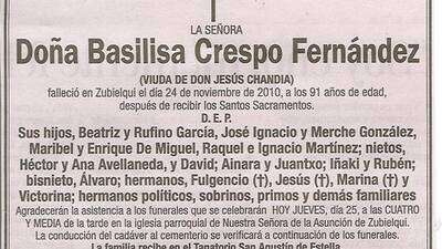 BASILISA CRESPO