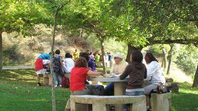 EL IES QUINTILIANO POR EL MONTE DE AZUELO