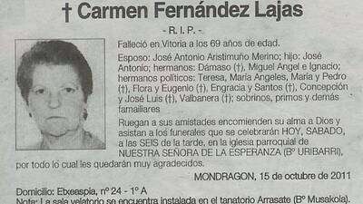 CARMEN FERNÁNDEZ LAJAS