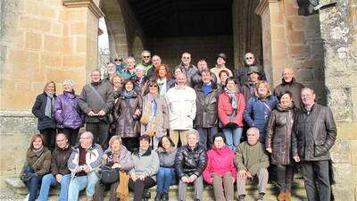 EL AULA DE LA EXPERIENCIA DE NAVARRA VISITA EL MONASTERIO