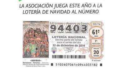 LOTERIA DE LA ASOCIACION 2016