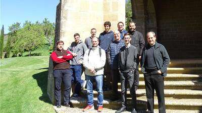 EL SEMINARIO DE PAMPLONA VISITA EL MONASTERIO