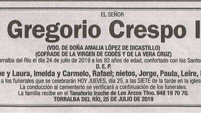 GREGORIO CRESPO ICHASO