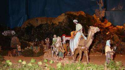 Los Reyes, después de atravesar el Puerto de Genevilla se dirigen al Monasterio de Azuelo.