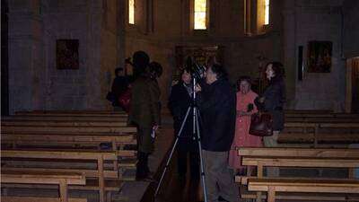 LOS AMIGOS DEL ROMÁNICO VISITAN EL MONASTERIO DE AZUELO