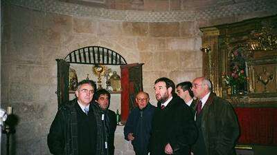 JUAN RAMÓN CORPAS VISITA EL MONASTERIO DE AZUELO