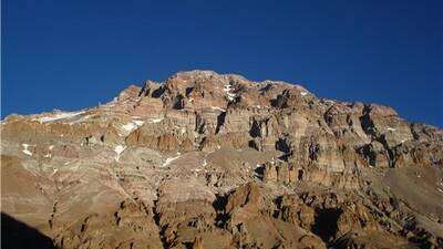 13.- Aconcagua al atardecer