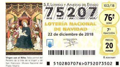LOTERIA DE LA ASOCIACION 2018