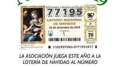 LOTERIA DE LA ASOCIACION 2019