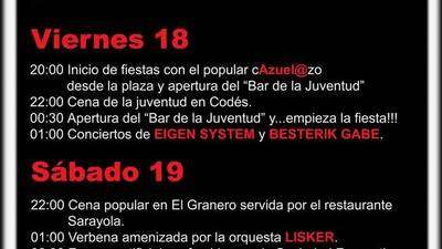 FIESTAS DE LA JUVENTUD