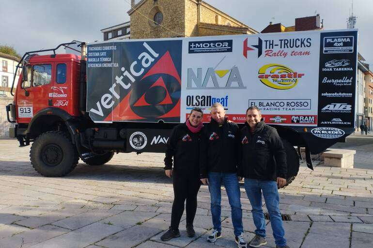 UN AZUELUCO EN EL RALLY DAKAR