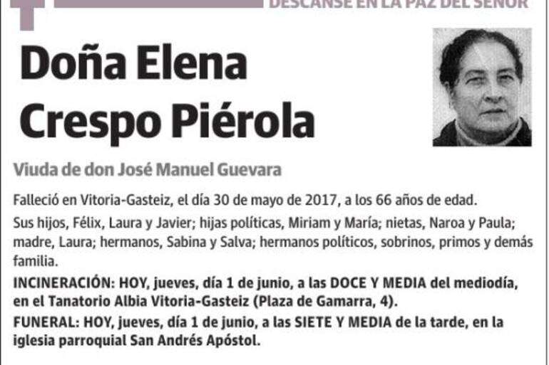 Elena Crespo Piérola